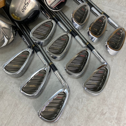 レフティー　テーラーメイド　アディダス　メンズゴルフセット　14本　左利き用　S　TaylorMade　adidas
