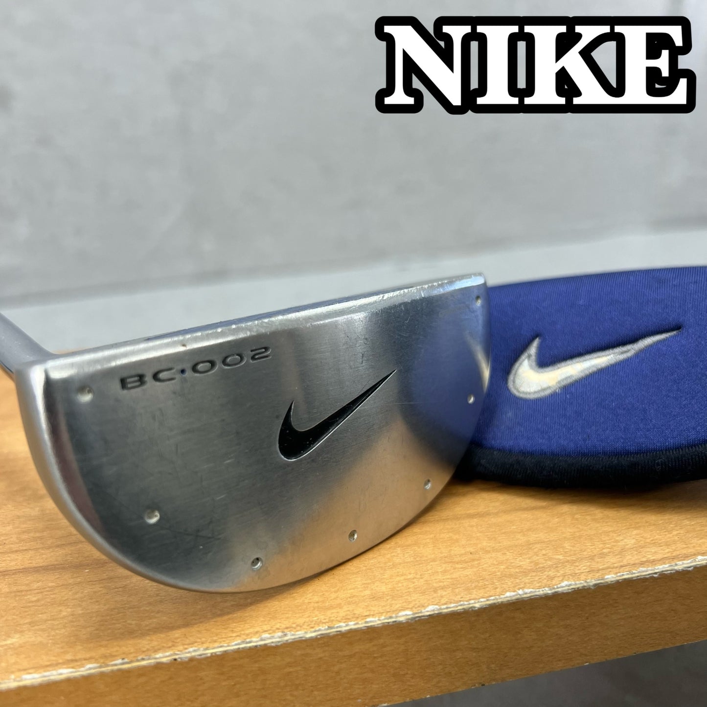 レフティー　ナイキ　BC002　メンズゴルフ　パター　左利き用　マレット型　34インチ　NIKE