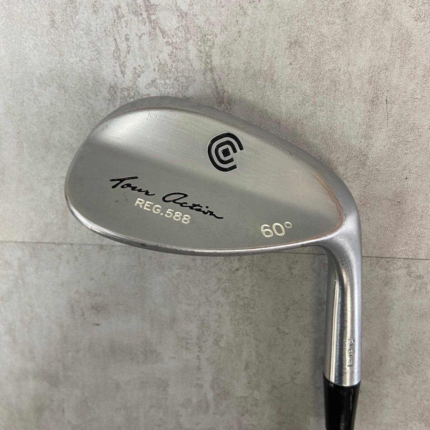 Cleveland　クリーブランド	ツアーアクション　REG558　メンズゴルフ　LW　ロブウェッジ　60°　34.5インチ　D-5　右利き用