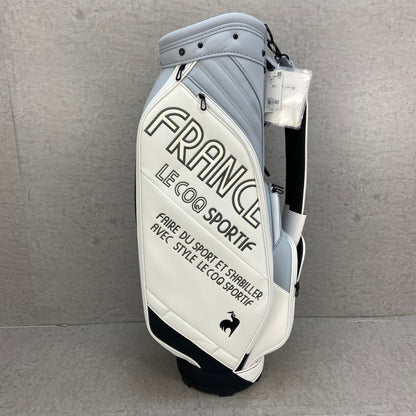 未使用品　ルコックスポルティフ　キャディバッグ　カート式　6分割　約9型(約23cm)　約3.3Kg　LE COQ SPORTIF