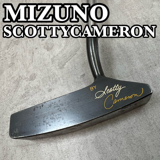 希少　ミズノ　スコッティキャメロン　The Reason M-100　メンズゴルフ　パター	ピン型　34インチ	右利き用	MIZUNO 	Scotty Cameron
