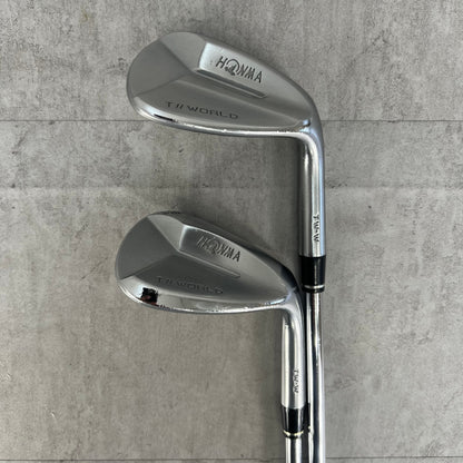 ホンマ　ツアーワールド　TW-W　メンズゴルフ　ウェッジ2本セット　S　右利き用　アプローチ　サンド　HONMA　TOUR WORLD