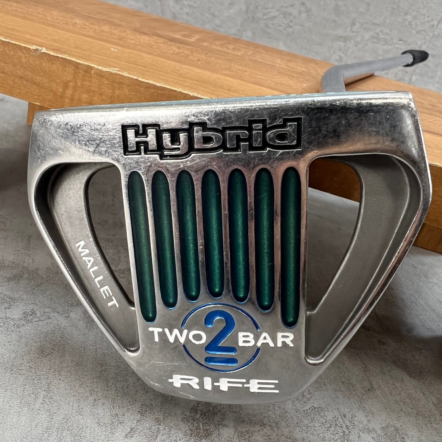 ライフ　TWO　BAR　ハイブリッド　メンズゴルフ　パター　右利き用　RIFE　Hybrid