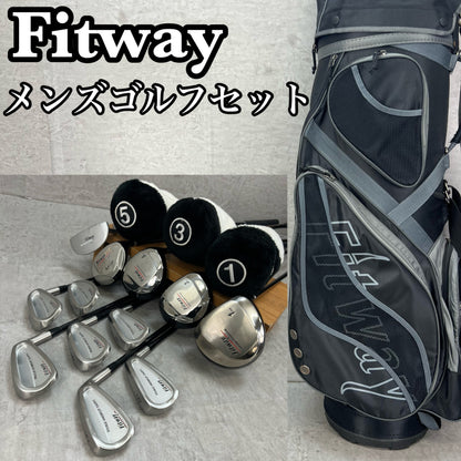 フィットウェイ　メンズゴルフ　クラブセット　12本　右利き用　Fitway