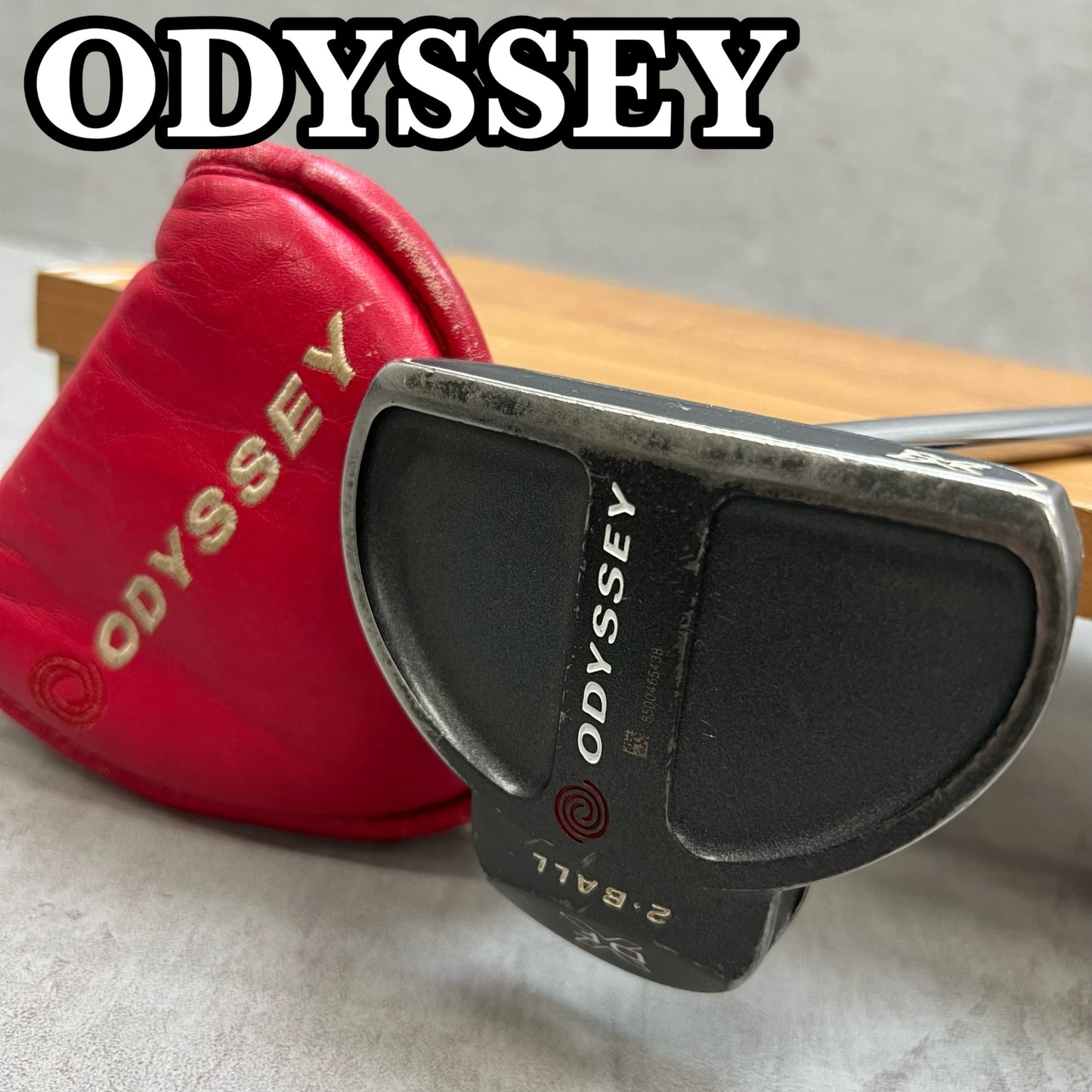 ODYSSEY　オデッセイ　DFX ２･BALL　メンズゴルフ　PT　パター　ネオマレット　センターネック　33.9インチ　右利き用