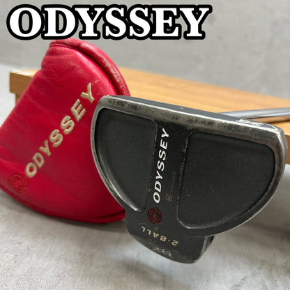 ODYSSEY　オデッセイ　DFX ２･BALL　メンズゴルフ　PT　パター　ネオマレット　センターネック　33.9インチ　右利き用