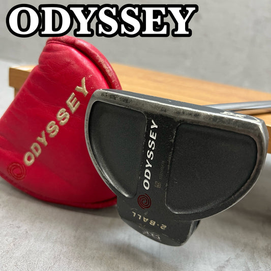 ODYSSEY　オデッセイ　DFX ２･BALL　メンズゴルフ　PT　パター　ネオマレット　センターネック　33.9インチ　右利き用