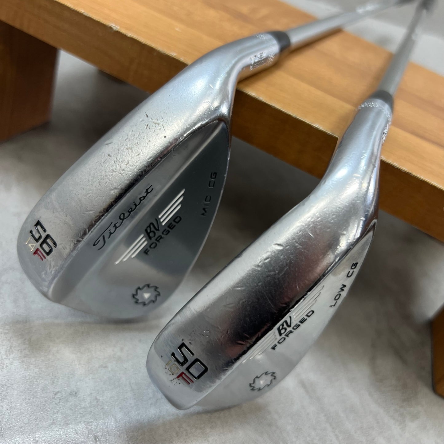Titleist　タイトリスト　ボーケイ　フォージド　メンズゴルフ　ウェッジ2本セット　アプローチウェッジ　サンドウェッジ　50° 56°	R	右利き用