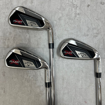Callaway キャロウェイ  RAZR　レイザー　メンズゴルフ アイアンセット 右利き用 5番〜PW 6本 N.S.PRO スチール S