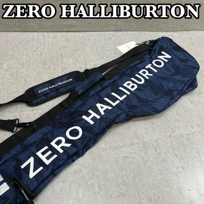 ZERO HALLIBURTON ゼロハリバートン ゴルフクラブケース ZHG-CB1 ネイビーカモフラ 46インチ対応 軽量0.8kg ショルダー付き