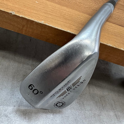 Titleist　タイトリスト	VOKEY DESING　ボーケイデザイン　メンズ　男性　ゴルフ	LW　ロブウェッジ　60°　33.75インチ　D-1　S　右利き用