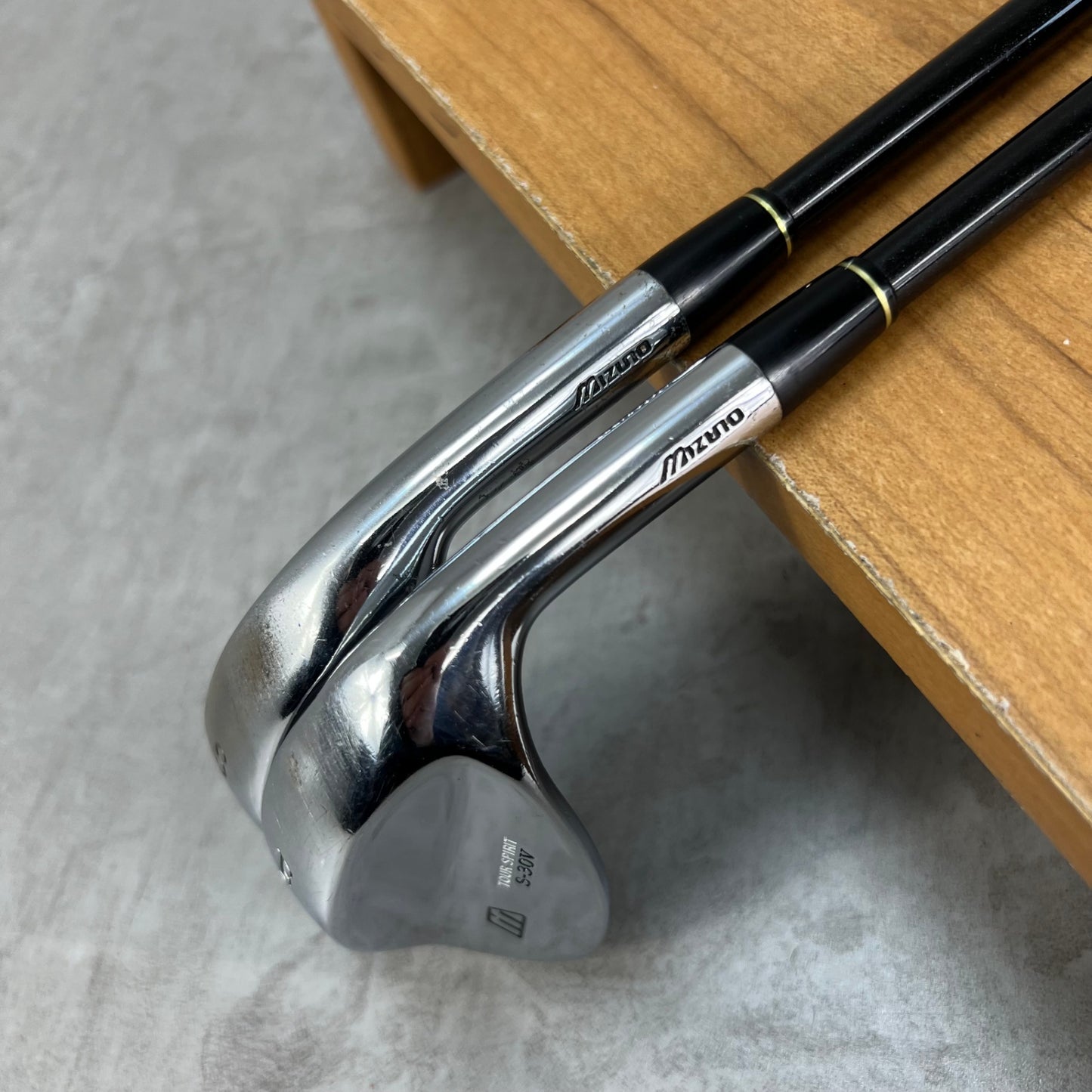 ミズノ　ツアースピリット　S-30V　メンズゴルフ　ウェッジ2本セット　SR　右利き用　FW　SW　サンド　MIZUNO　TOUR SPIRIT