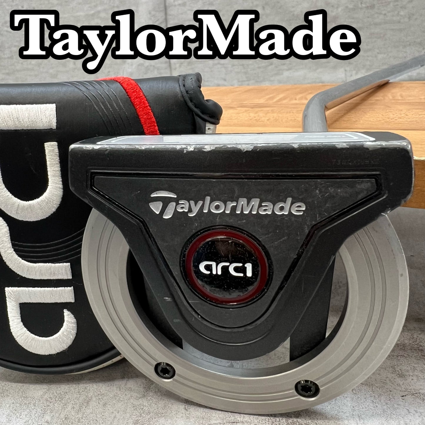 テーラーメイド　arc1　メンズゴルフ　パター　右利き用　33インチ　ネオマレット　TaylorMade