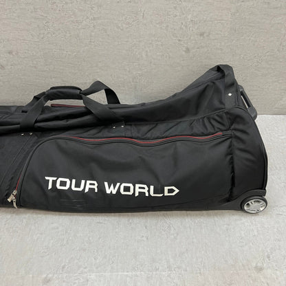 HONMA ホンマ ゴルフトラベルバッグ TC-1727 ブラック 47インチ対応 キャスター付き TOUR WORLD