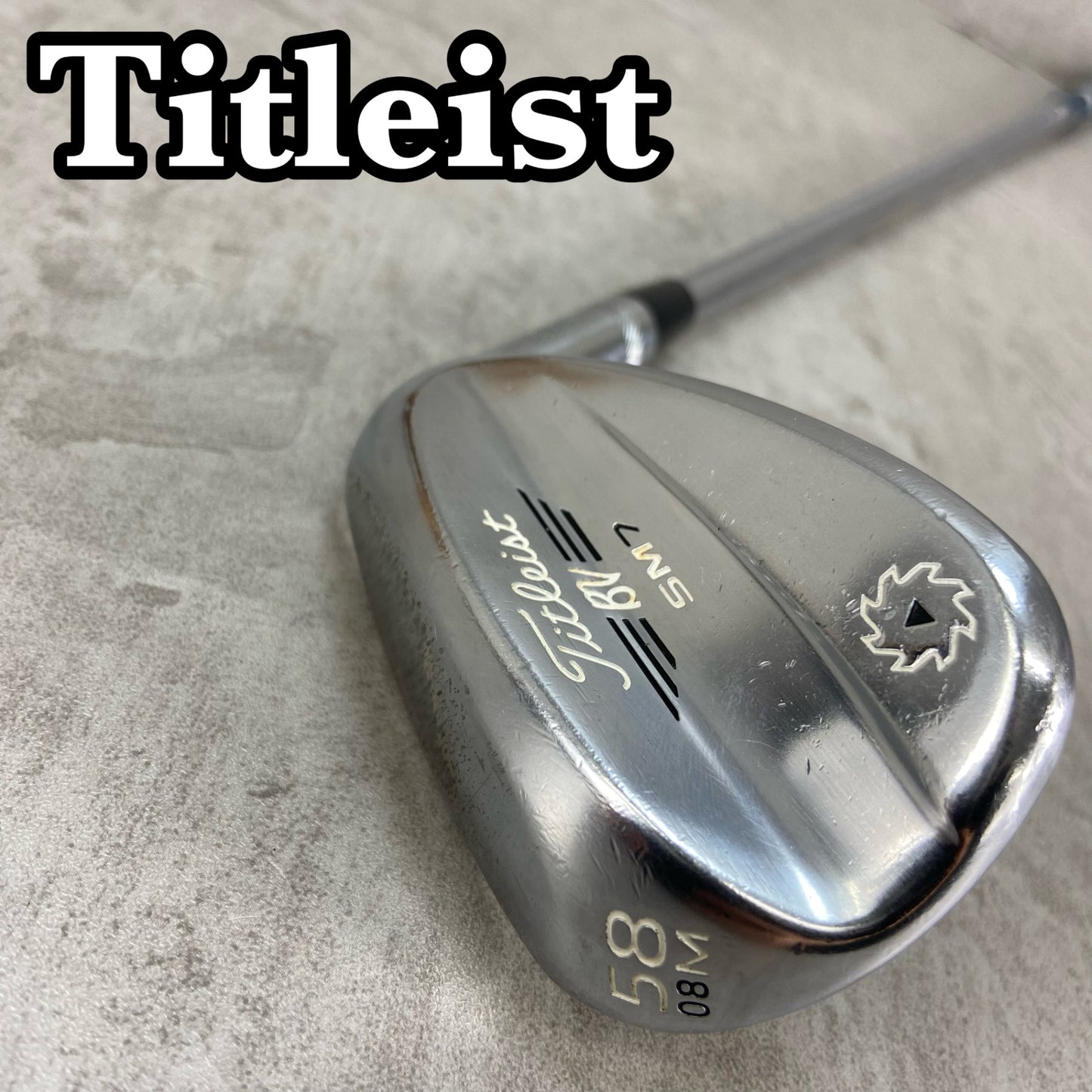 タイトリスト　ボーケイデザイン　SM7　M GRIND　メンズゴルフ　サンドウェッジ　SW　右利き用　S　Titleist　VOKEYDESIGN