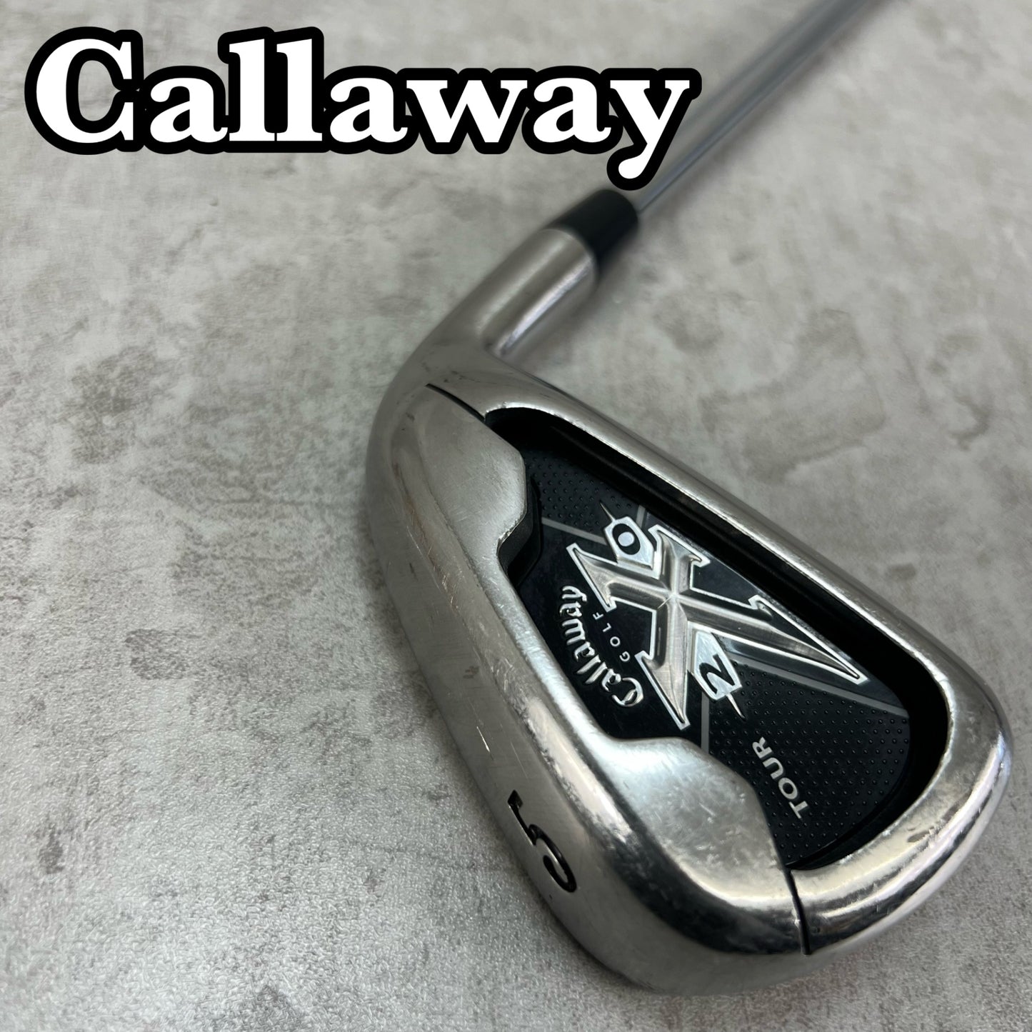 キャロウェイ　X20　TOUR　メンズゴルフ　アイアン　5番　SR　右利き用　ミドル　Callaway