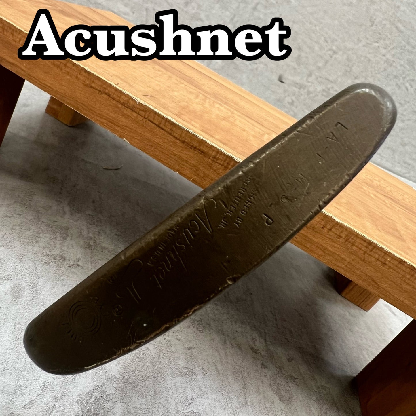 Acushnet アクシネット　BULLS EYE ブルズアイ　メンズゴルフ　PT パター　ピン型 35.0インチ　右利き用