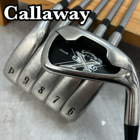 キャロウェイ　X20 ツアー　メンズゴルフ　アイアンセット　6本　S　右利き用　Callaway TOUR