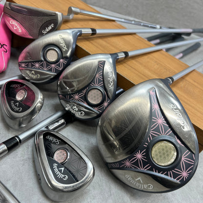 キャロウェイ ソレイル レディースゴルフ クラブ8本セット 右利き用 カーボン L Callaway Solaire ヘッドカバー付き
