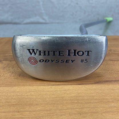 オデッセイ　ホワイトホット　♯5　4ドット　レディースゴルフ　パター　右利き用　マレット型　32インチ　ODYSSEY　WHITE　HOT