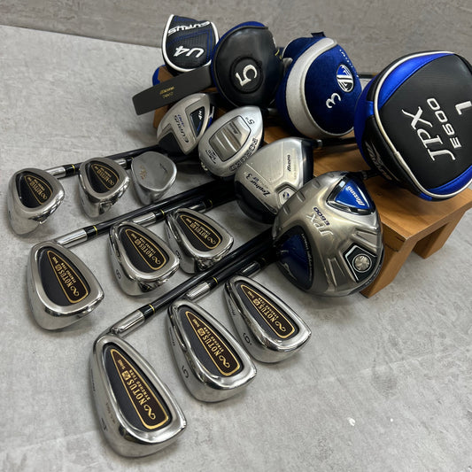 ミズノ　メンズゴルフ　クラブセット　14本　右利き用　Mizuno ヘッドカバー