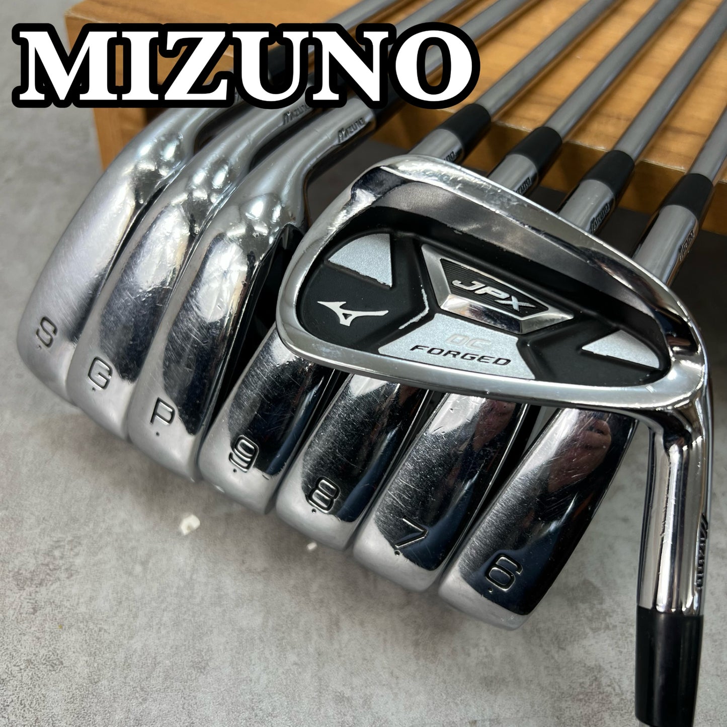 ミズノ　JPX　DC　メンズゴルフ　アイアンセット　8本　S　右利き用　Mizuno　日本シャフト　N.S.PRO　950GH