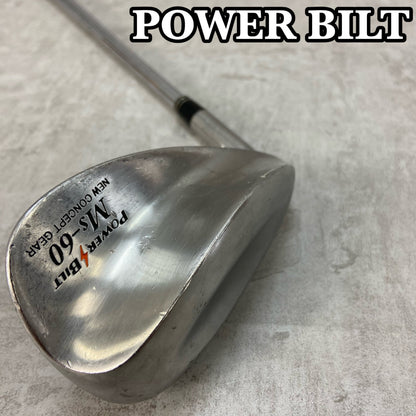 レフティー　パワービルト　MS-60 メンズゴルフ　ロブウェッジ　左利き用　LW　POWER BILT　Ms−60
