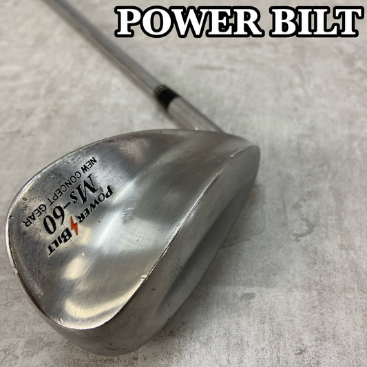 レフティー　パワービルト　MS-60 メンズゴルフ　ロブウェッジ　左利き用　LW　POWER BILT　Ms−60