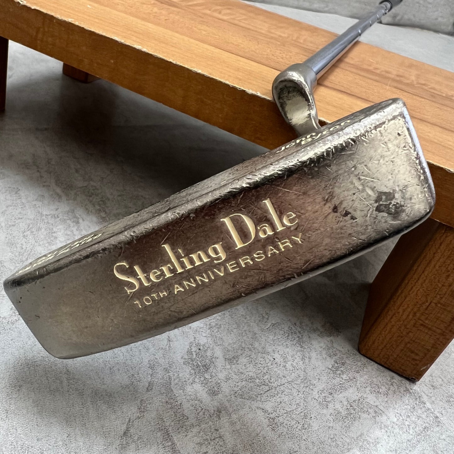 JohnByron　500本限定モデル　031/500　SILVERPLATED　メンズゴルフ　パター　約35インチ　右利き用　ジョンバイロン