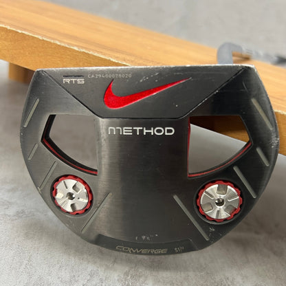 ナイキ　メソッド　コンバージ　S1 12　メンズゴルフ　パター　右利き用　ネオマレット型　34インチ　NIKE　METHOD CONVERGE
