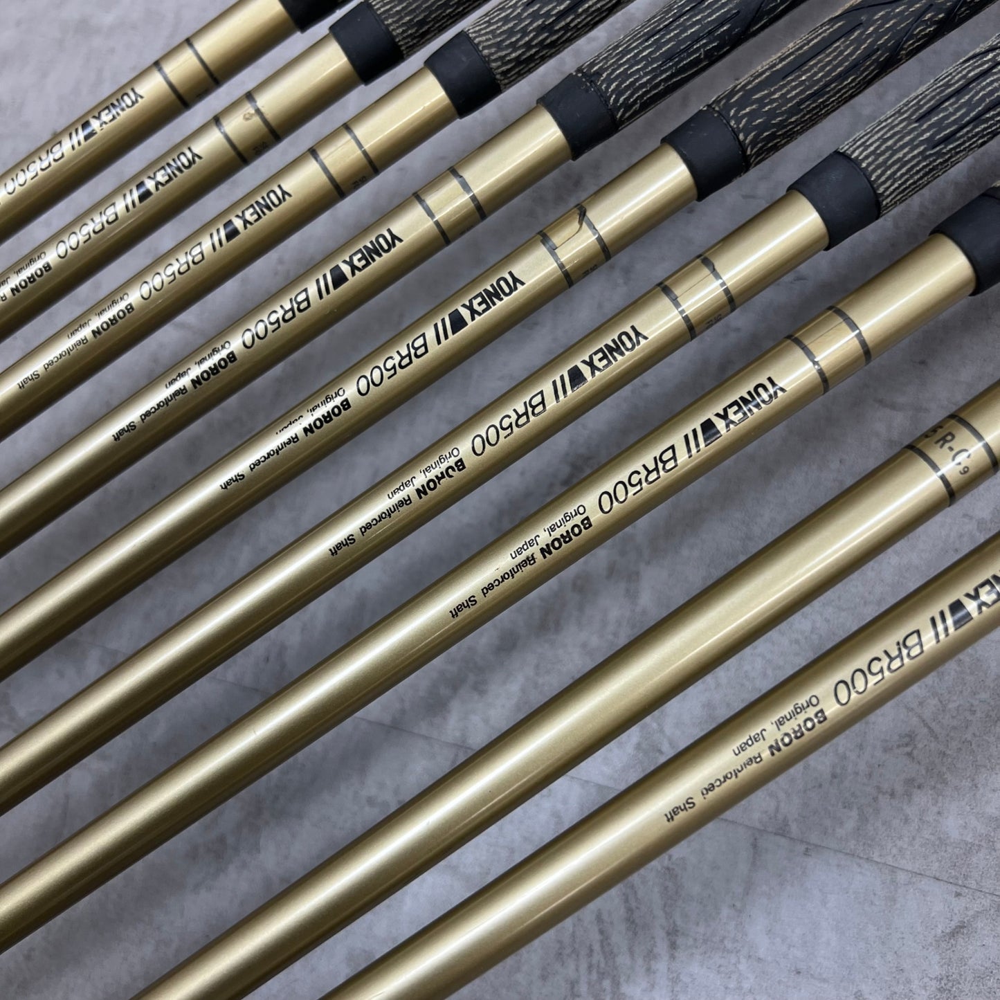 YONEX ヨネックス AERONA IRON エアロナアイアン メンズゴルフ アイアンセット 右利き 3番〜PW 9本 カーボン R