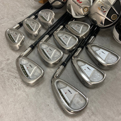 テーラーメイド　アディダス　メンズゴルフ　クラブセット　15本　右利き用　TaylorMade　adidas