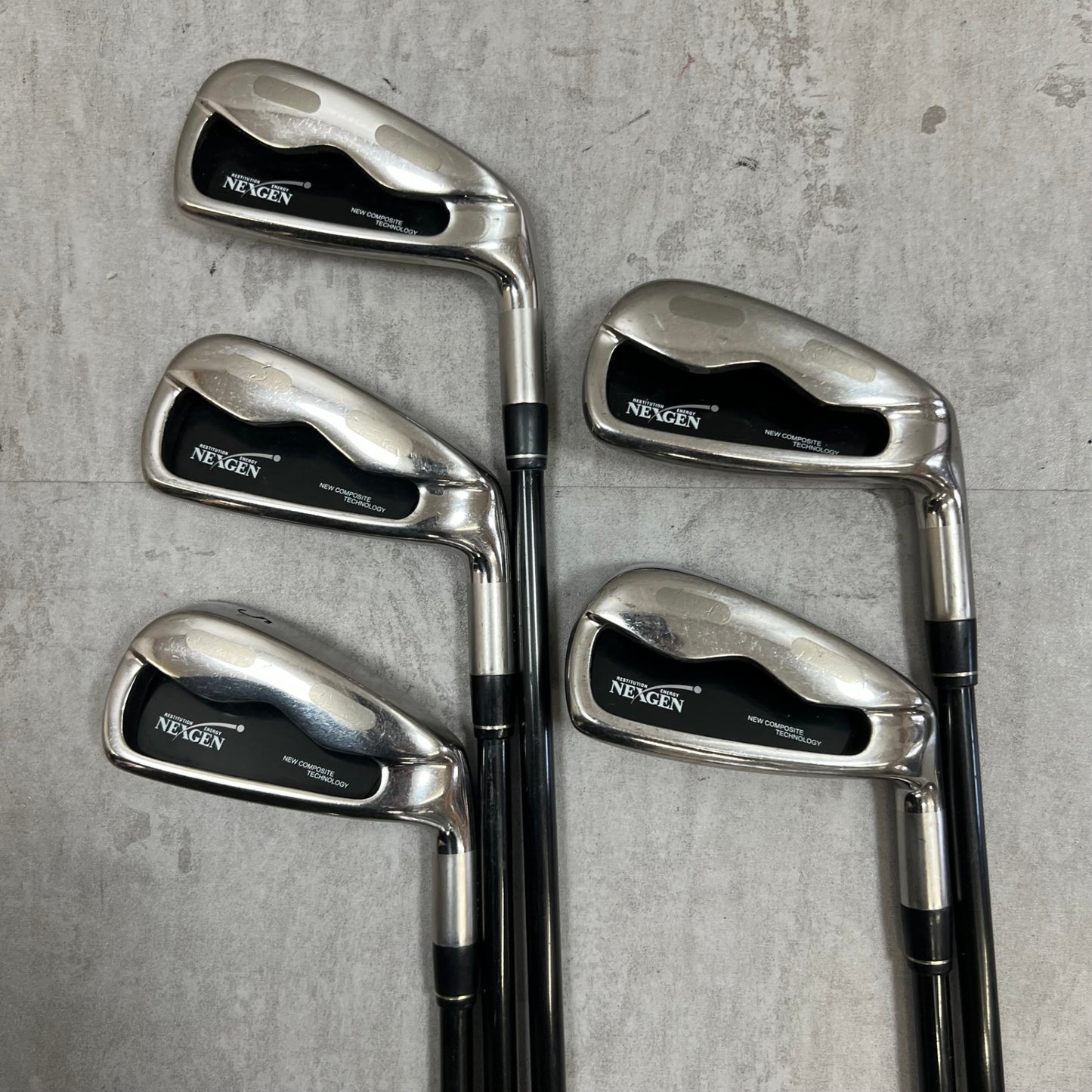 NEXGEN ネクスジェン メンズゴルフ アイアンセット 右利き 3番〜SW 10本 純正カーボン R