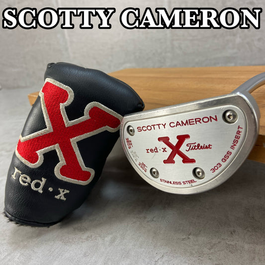 スコッティキャメロン　red　X　メンズゴルフ　パター　右利き用　SCOTTY CAMERON