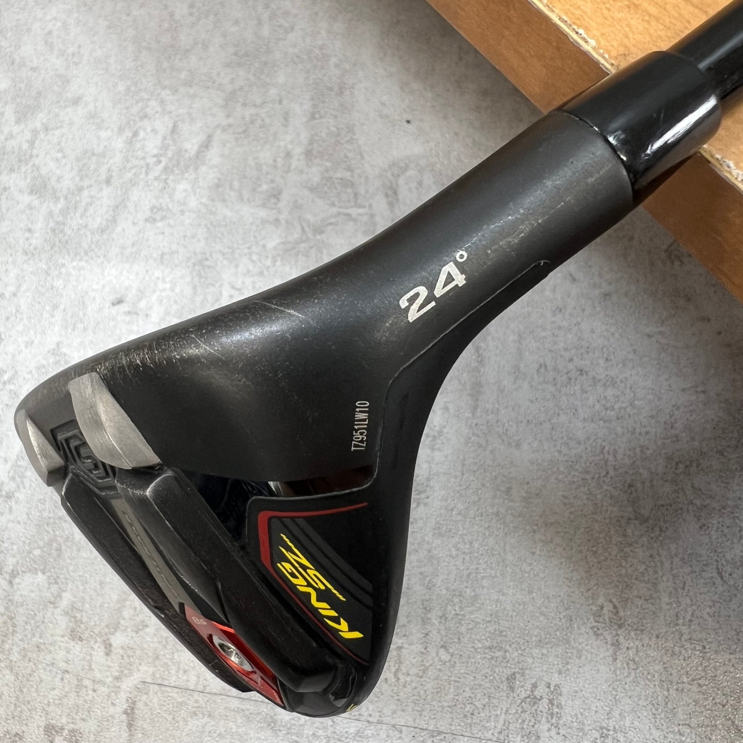 コブラ　KING SZ　メンズゴルフ　6H　S　24°　ハイブリッド　UT　ユーティリティ　cobra