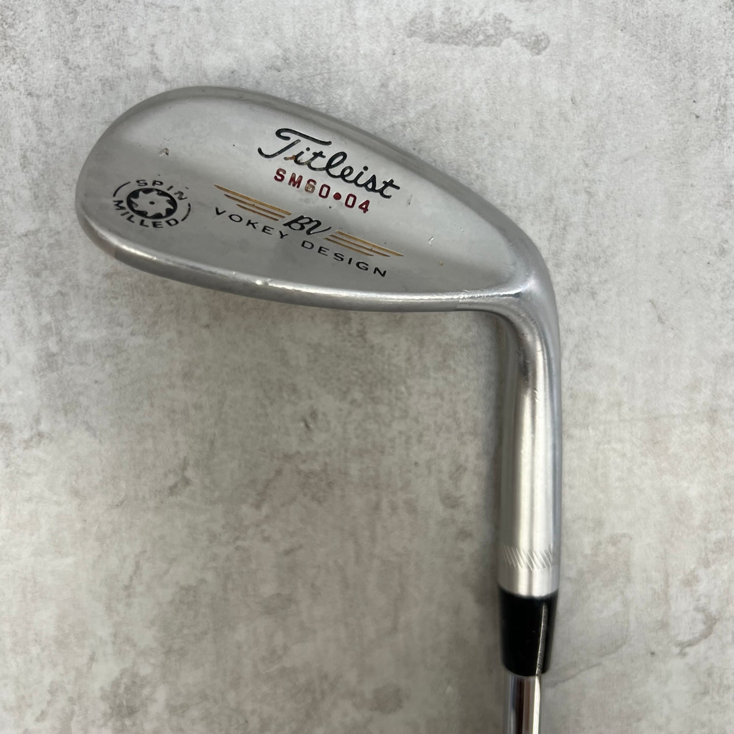 Titleist　タイトリスト	VOKEY DESING　ボーケイデザイン　メンズ　男性　ゴルフ	LW　ロブウェッジ　60°　33.75インチ　D-1　S　右利き用