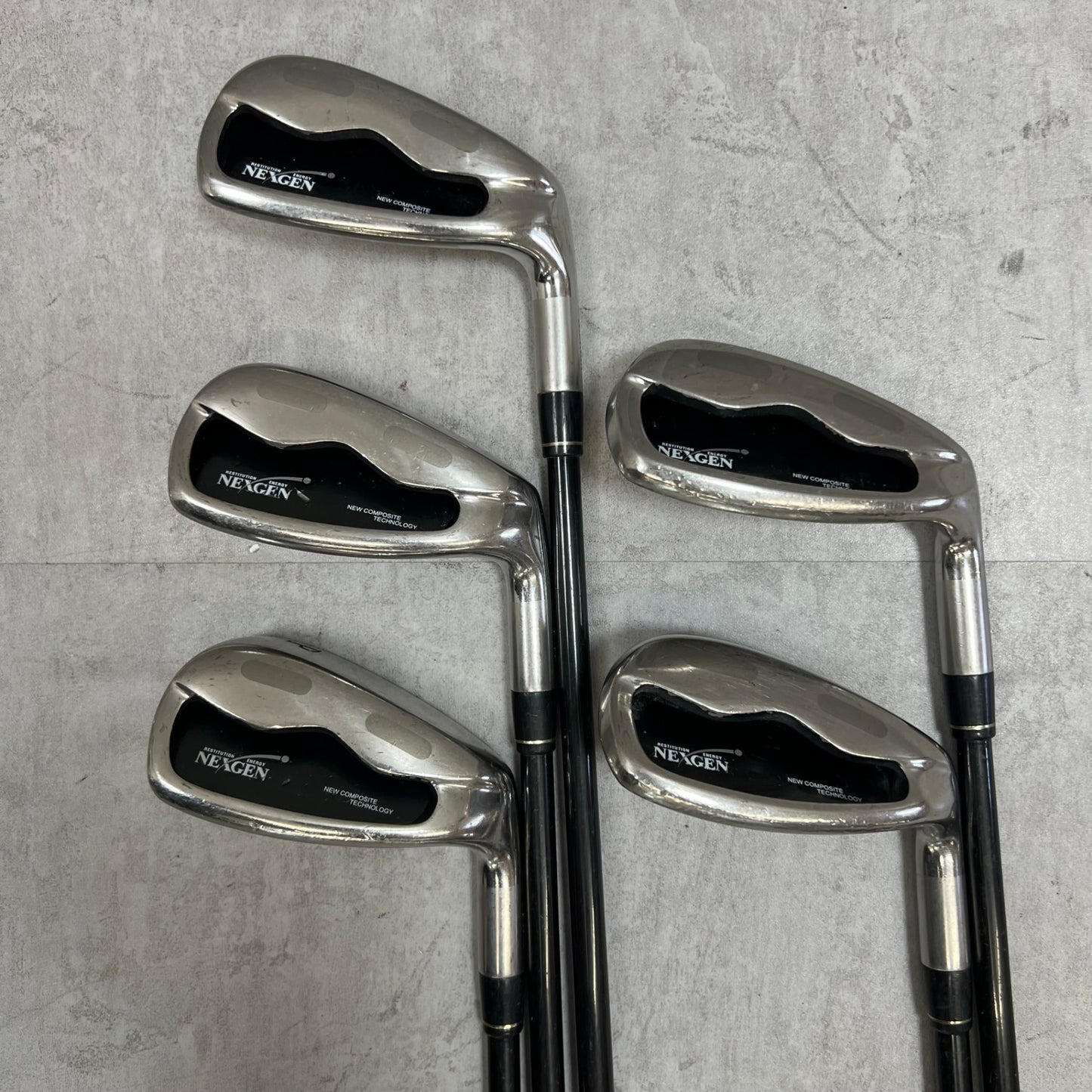NEXGEN ネクスジェン メンズゴルフ アイアンセット 右利き 3番〜SW 10本 純正カーボン R