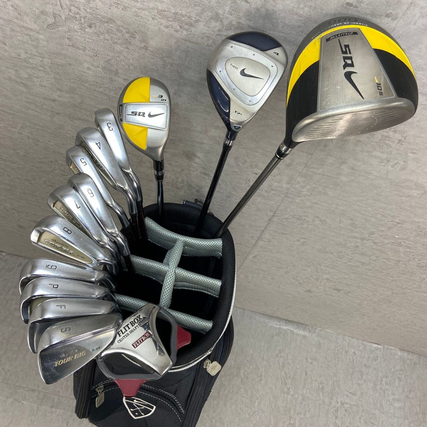 ナイキ　ミズノ　メンズゴルフ　クラブセット　14本　右利き用　NIKE　MIZUNO