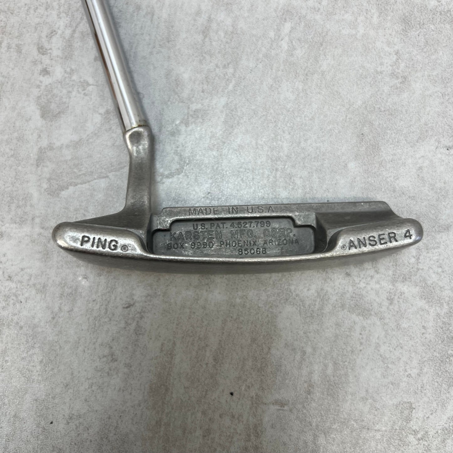 PING ANSER4　メンズゴルフ　パター　右利き用　34インチ　ピン　アンサー　ショートネック