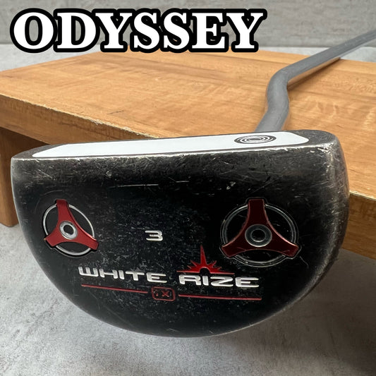 オデッセイ　ホワイトライズ　ix　3　メンズゴルフ　パター　右利き用　約34インチ　ODYSSEY　WHITE RIZE