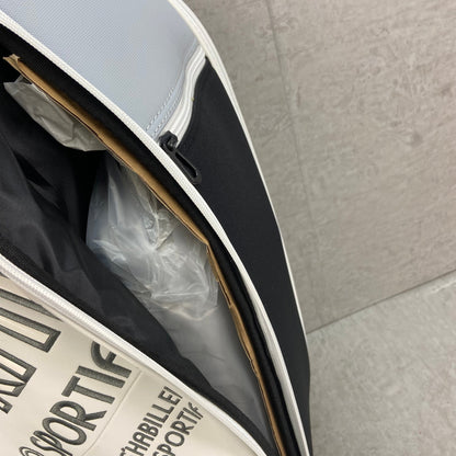 未使用品　ルコックスポルティフ　キャディバッグ　カート式　6分割　約9型(約23cm)　約3.3Kg　LE COQ SPORTIF