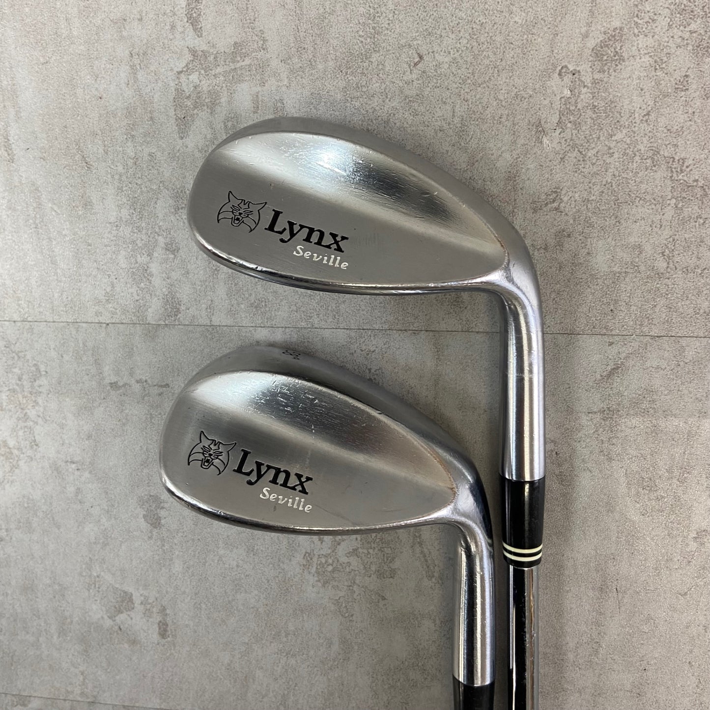 Lynx リンクス　Seville　セビル	メンズゴルフ　ウェッジ2本セット	　アプローチ　サンド　50°　58°　S	右利き用