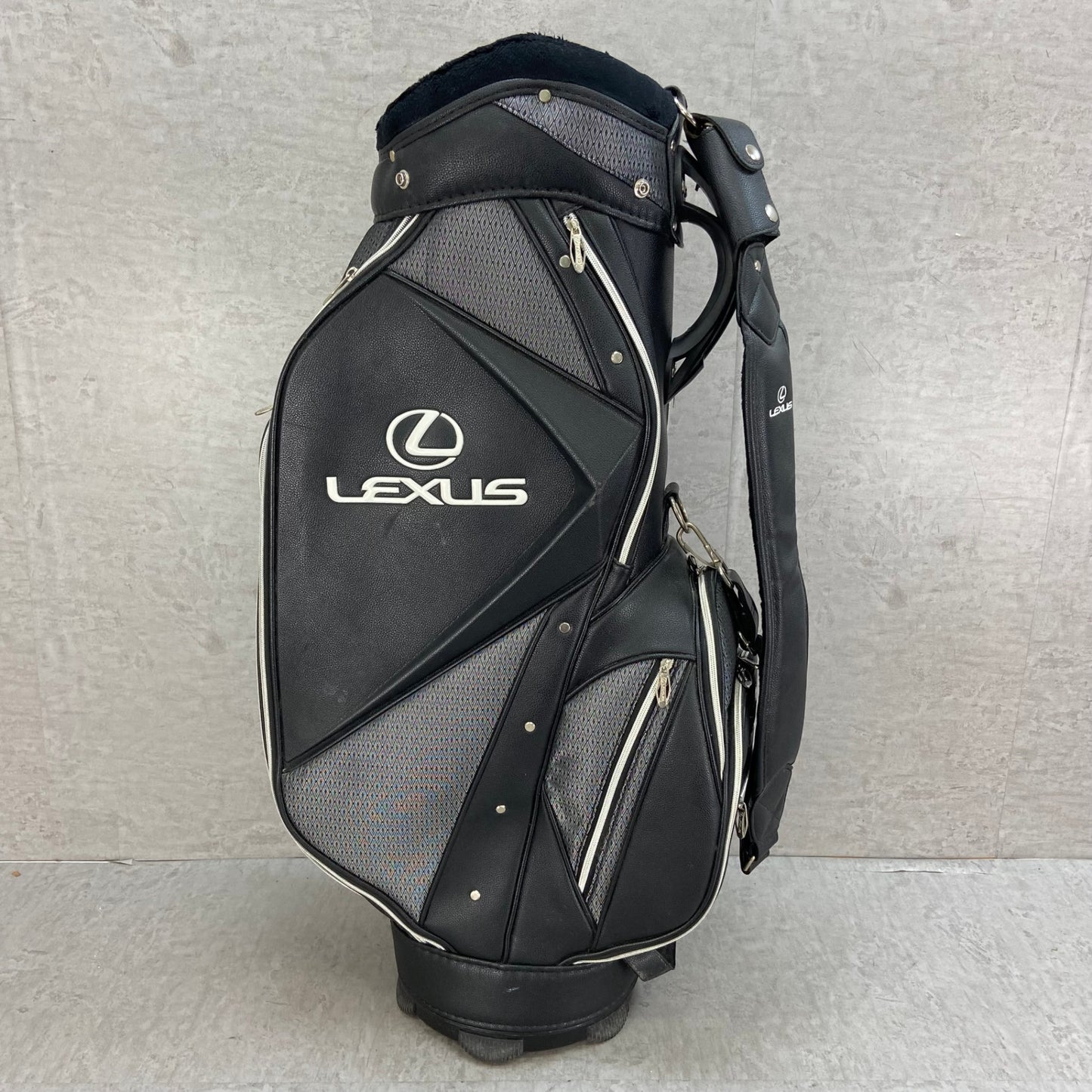 レクサス　ゴルフ用　キャディバッグ　カート式　LEXUS　バック　アイテム