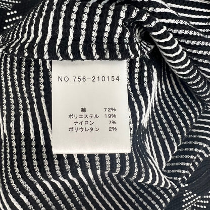 ホンマ　ベレス　メンズゴルフウェア　ハーフジップセーター　M　ブラック　黒　ホワイト　白　HONMA　BERES　長袖トップス