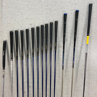 NIKE　ナイキ　PRGR　プロギア　メンズゴルフ14本セット　右利き用　キャディバッグ　初心者おすすめ　入門用