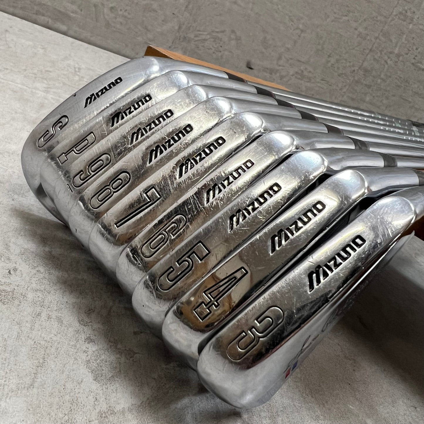 ミズノ セベ バレステロス メンズゴルフ アイアンセット 9本 R 右利き用 スチール MIZUNO Seve Ballesteros