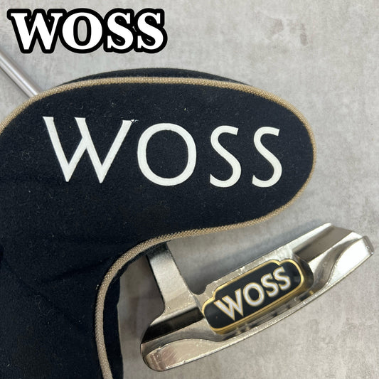 WOSS　P.B.SLANT DESIGN　メンズゴルフ　パター　約35インチ　ピン型　右利き用　ウォズ