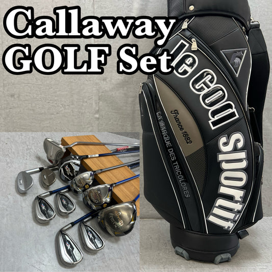 キャロウェイ　ルコックスポルティフ　メンズゴルフ　クラブセット　11本　右利き用　Callaway LE COQ SPORTIF