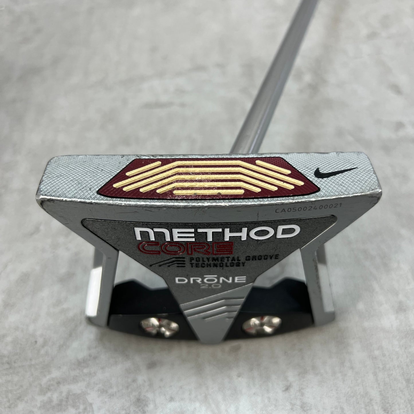 ナイキ　メソッドコア　ドローン　2.0　メンズゴルフ　パター　右利き用　ネオマレット型　センターネック　NIKE METHOD CORE DRONE 2.0