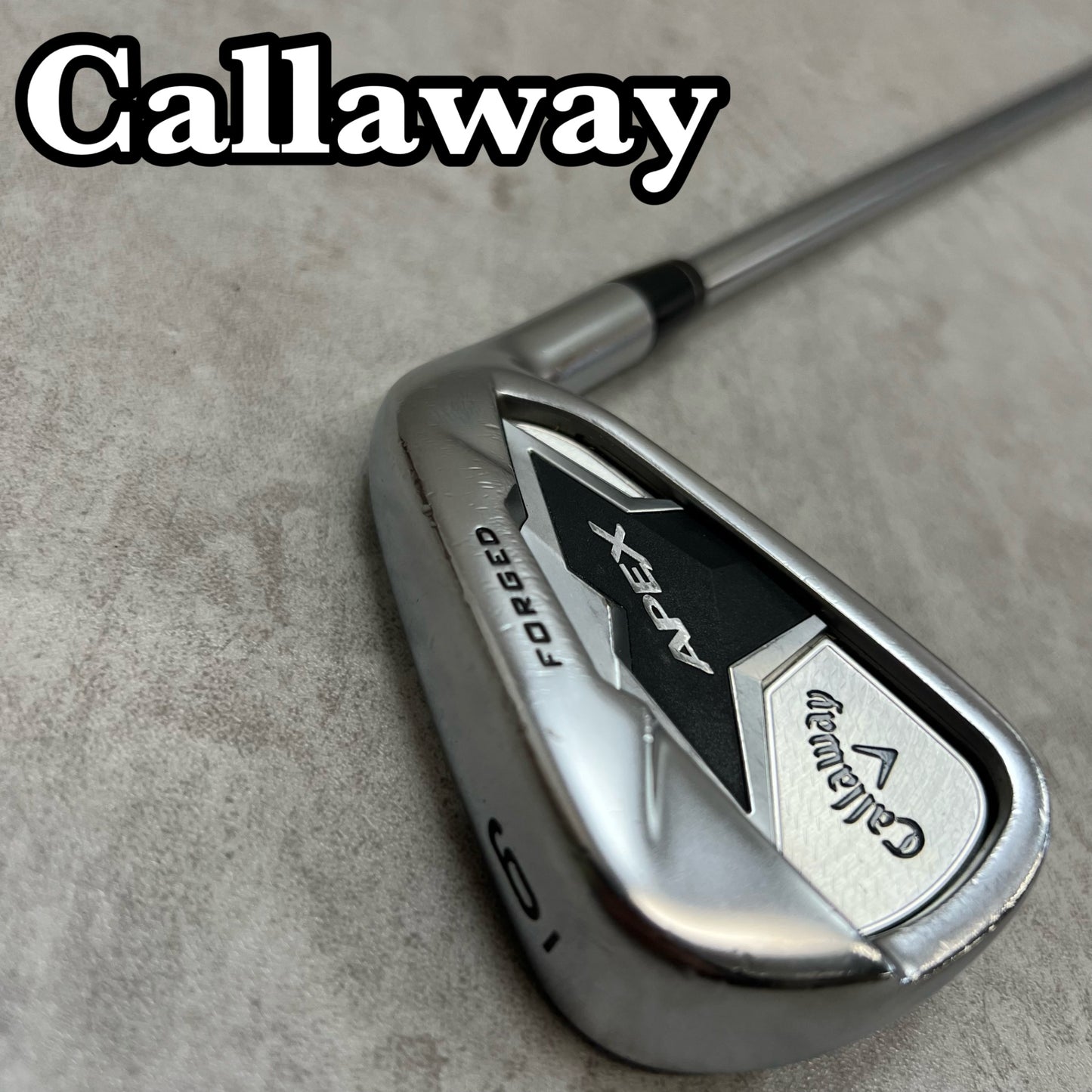 Callaway　キャロウェイ　APEX エーペックス　メンズゴルフ	6番アイアン　D-1　S	右利き用　37.25インチ